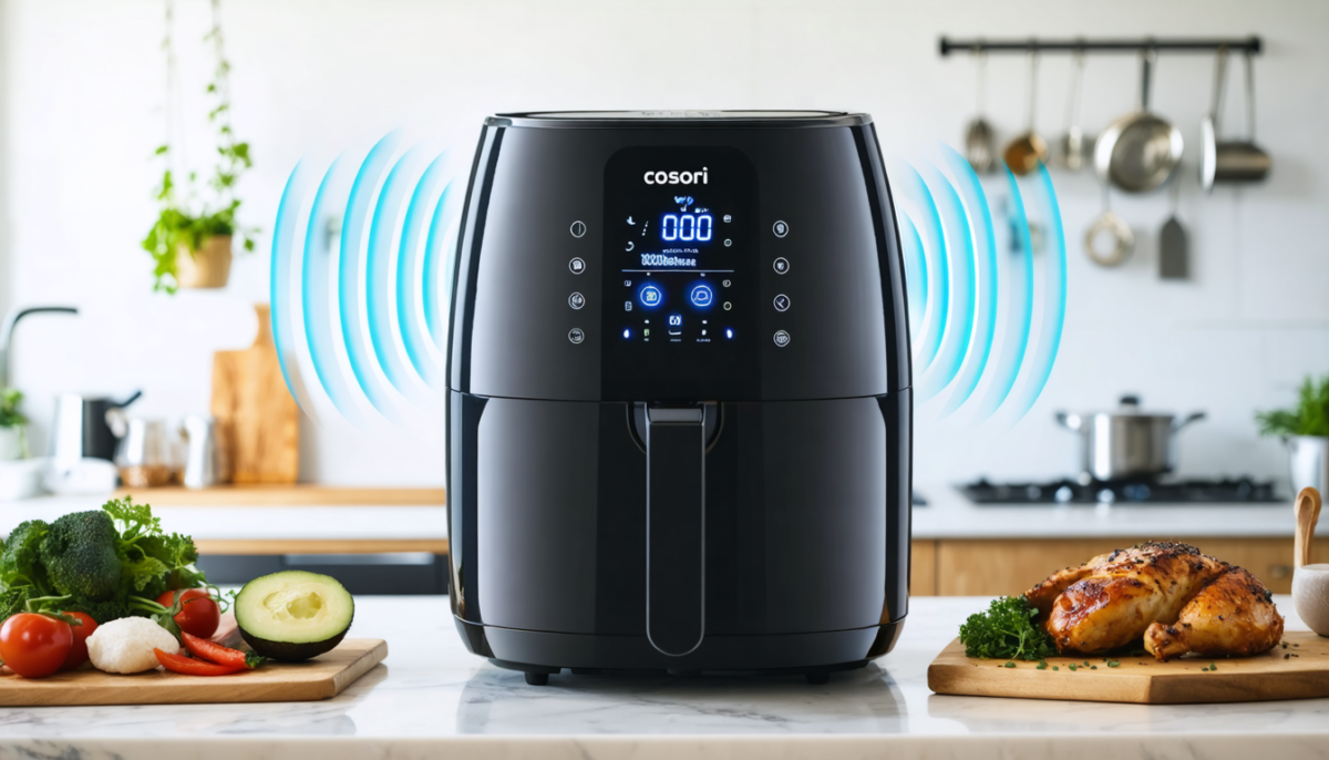 découvrez le cosori air fryer turboblaze : maîtrisez une cuisson parfaite grâce à ses 5 vitesses de vent ajustables pour des plats savoureux et croustillants.