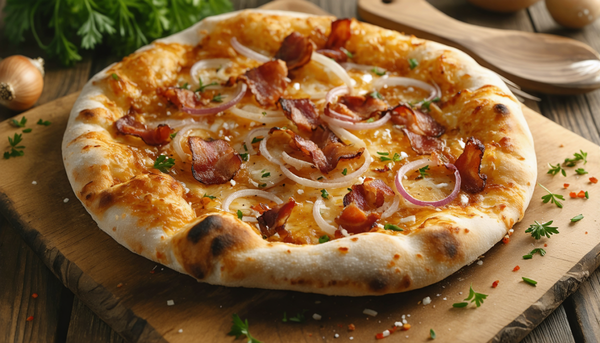 découvrez notre recette express de flammekueche, un délice croustillant et savoureux, parfait pour un repas rapide et gourmand.