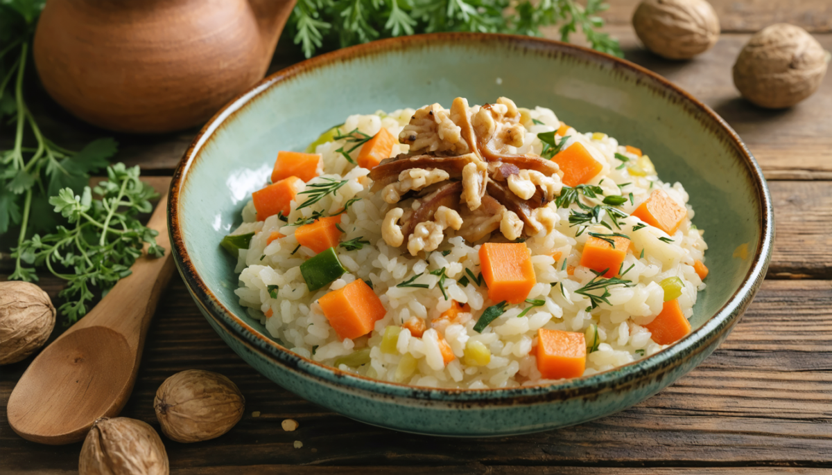 découvrez notre recette de risotto aux légumes oubliés et noix du périgord, un plat savoureux qui mêle authenticité et gourmandise pour régaler vos papilles.