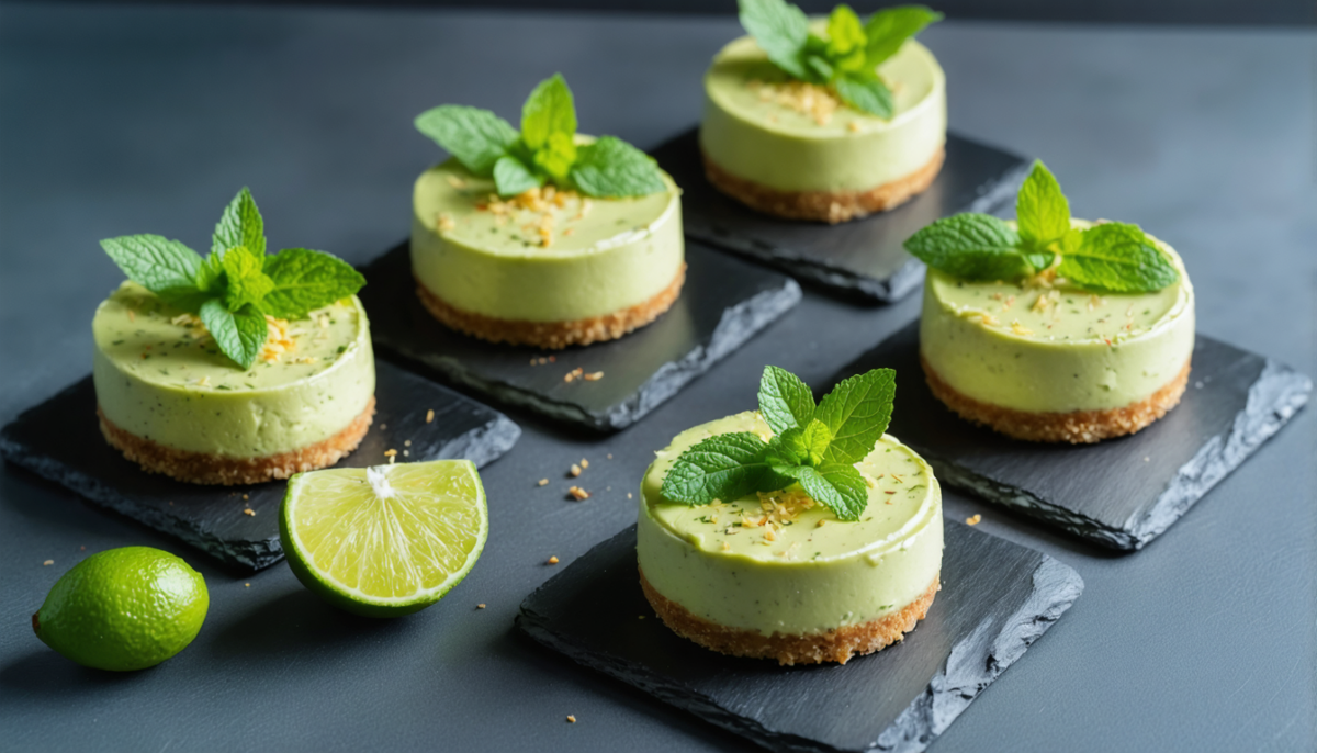 découvrez notre recette crémeuse de cheesecake à l'avocat, alliant douceur du fromage frais et saveur originale pour un dessert délicieux et léger.