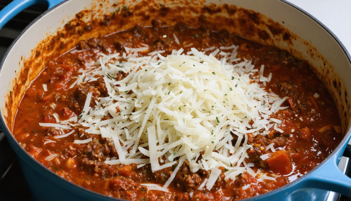 découvrez notre recette authentique de la sauce bolognaise, simple et savoureuse, préparée comme chez grand-mère pour un goût traditionnel inoubliable.