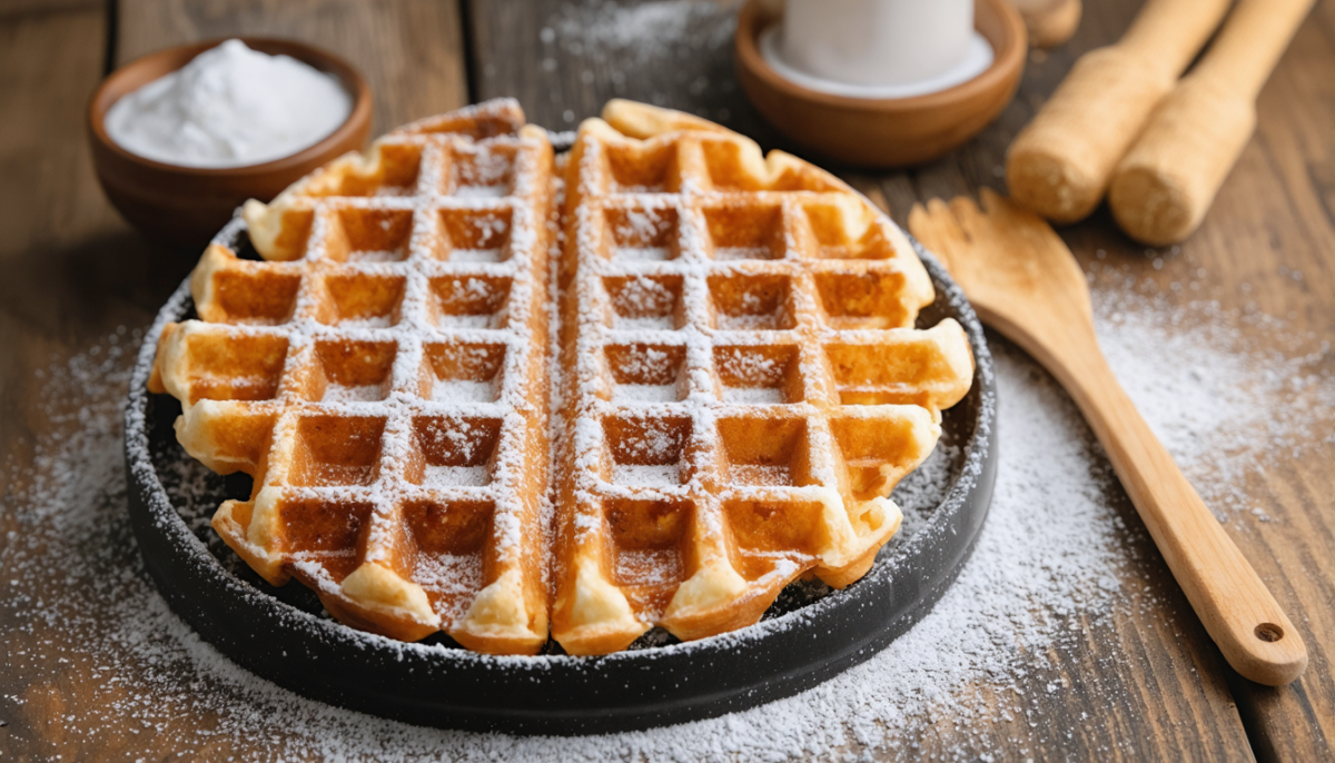 découvrez la recette traditionnelle des gaufres à l'ancienne, le secret de grand-mère pour des gaufres croustillantes et délicieusement parfumées, à savourer en famille.