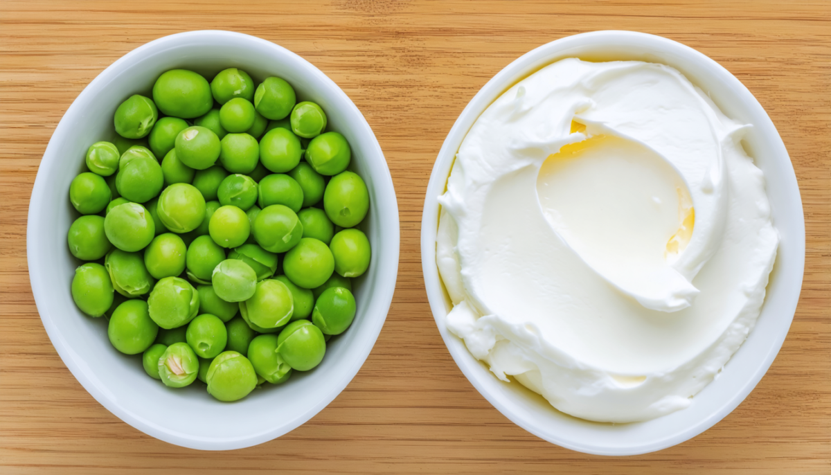 savourez un délice printanier avec nos œufs mimosa garnis de fromage frais onctueux et de petits pois gourmands, une recette fraîche et légère idéale pour vos repas de saison.