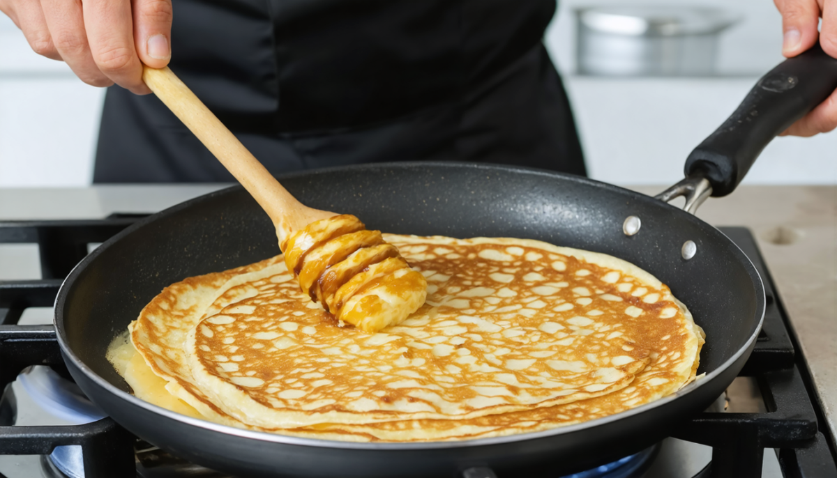 découvrez notre recette facile et inratable de pâte à crêpes moelleuse pour 4 personnes. parfaite pour des crêpes savoureuses, rapides et délicieuses à partager en famille ou entre amis.