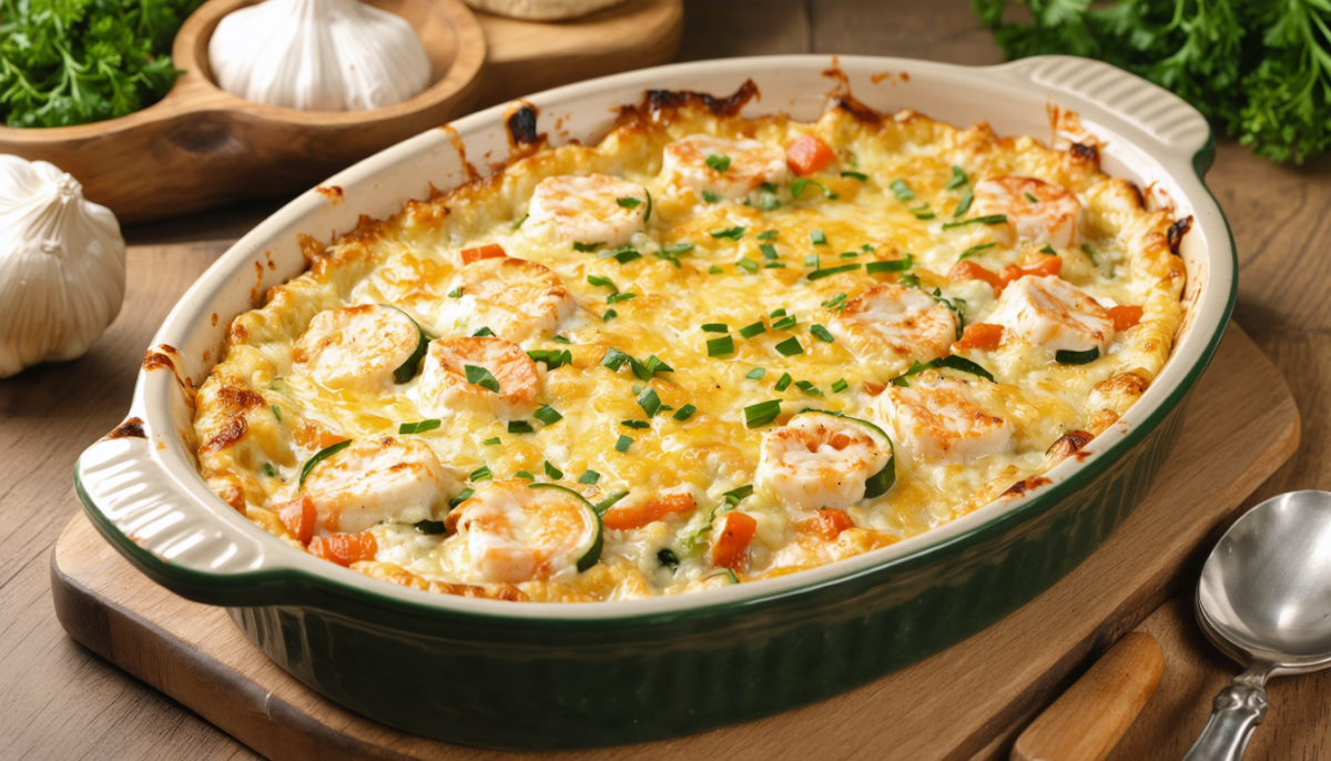 découvrez notre recette simple et gourmande de gratin léger au surimi, parfait pour un repas savoureux et facile à préparer. idéal pour toutes les occasions!