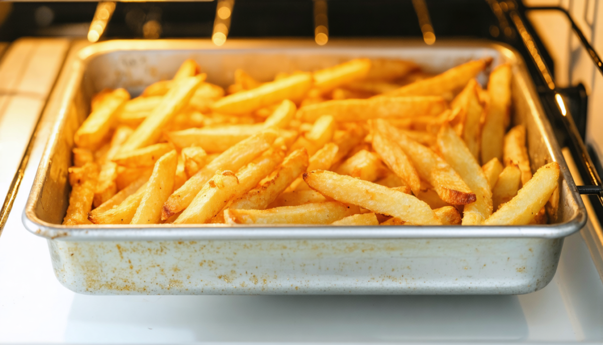 découvrez comment préparer facilement des frites maison croustillantes au four grâce à notre guide simple et rapide. obtenez des frites savoureuses et légères en quelques étapes.