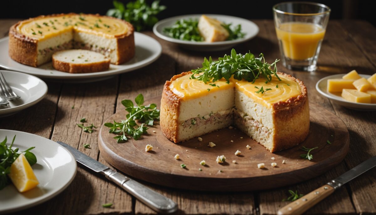 Cake léger au thon et fromage : une entrée savoureuse et délicate