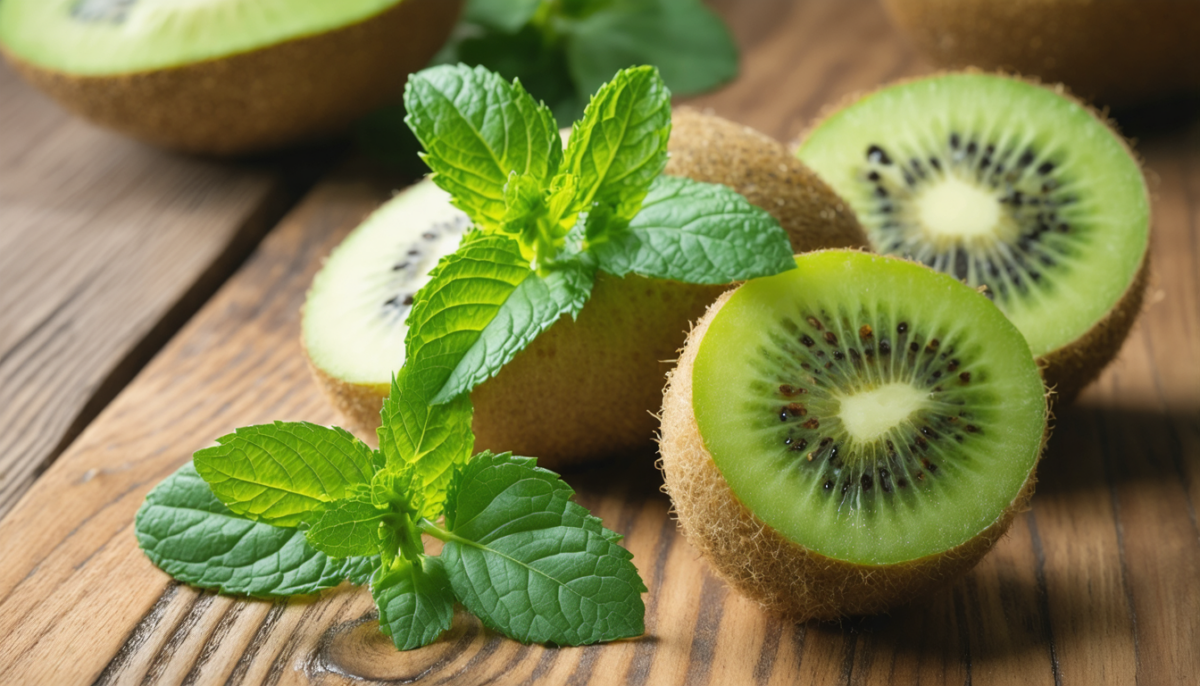 découvrez notre recette gourmande de compote délicate aux kiwis et à la menthe, une explosion de fraîcheur parfaite pour une pause fruitée et saine.