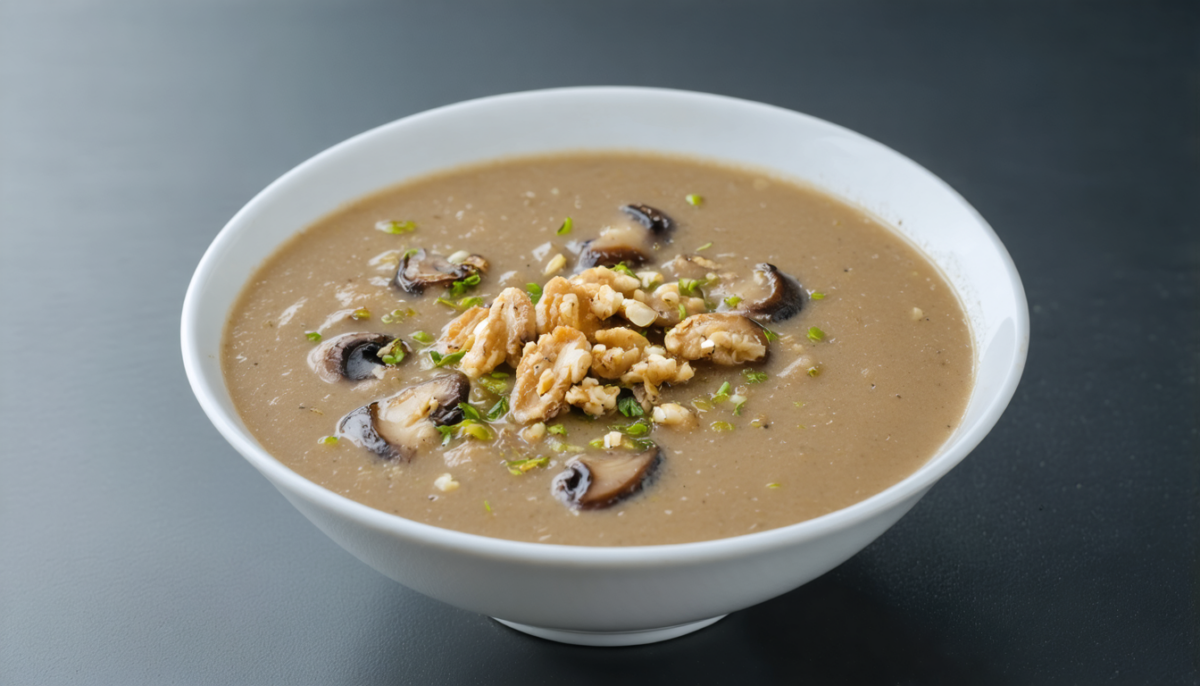 découvrez notre guide simple et express pour préparer un velouté de champignons crémeux et savoureux, parfait pour un repas réconfortant en toute simplicité.