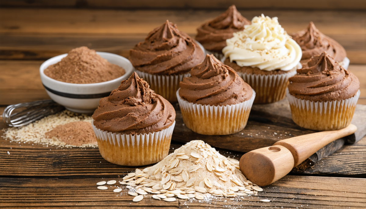 découvrez notre recette saine et rustique de cupcakes légers au cacao et avoine, parfaits pour une gourmandise équilibrée et savoureuse.