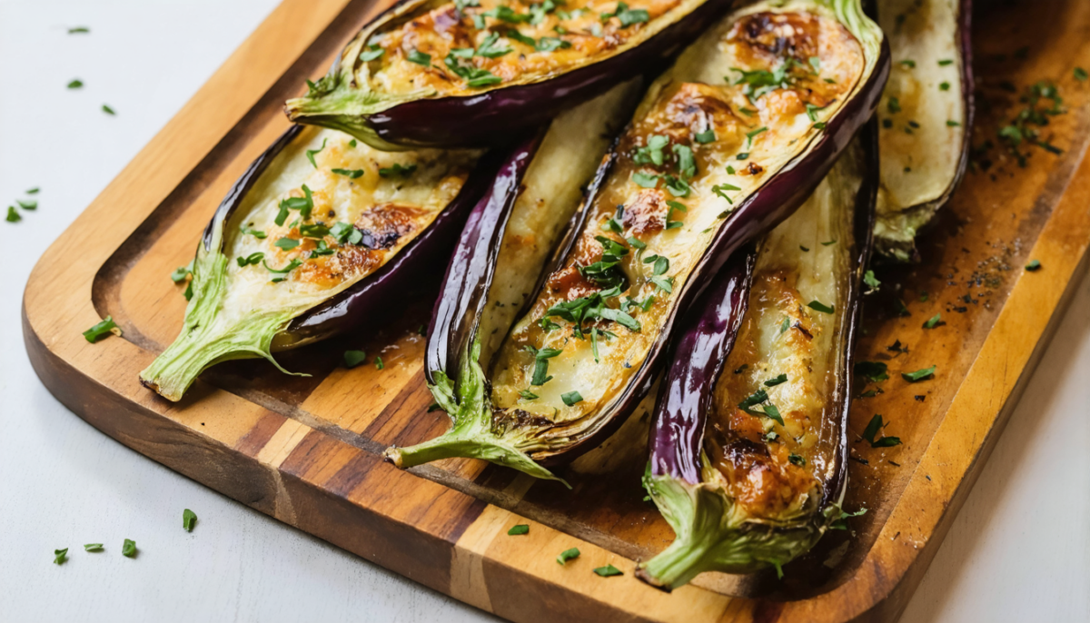 découvrez notre recette d'aubergine au four, savoureuse et facile à préparer pour un plat gourmand en toute simplicité.