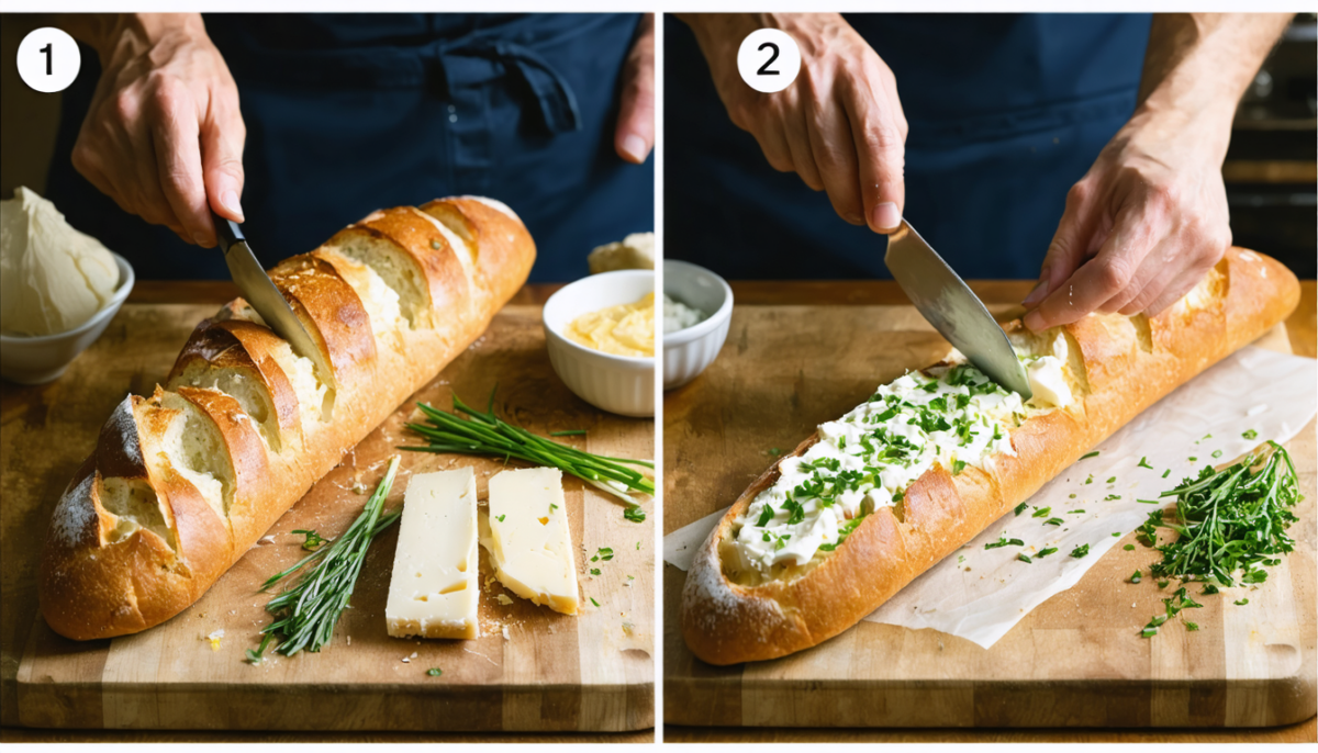 découvrez notre recette pas à pas pour préparer une délicieuse baguette au fromage frais, parfaite pour toutes les occasions. suivez nos conseils simples et réalisez un pain savoureux et moelleux maison.