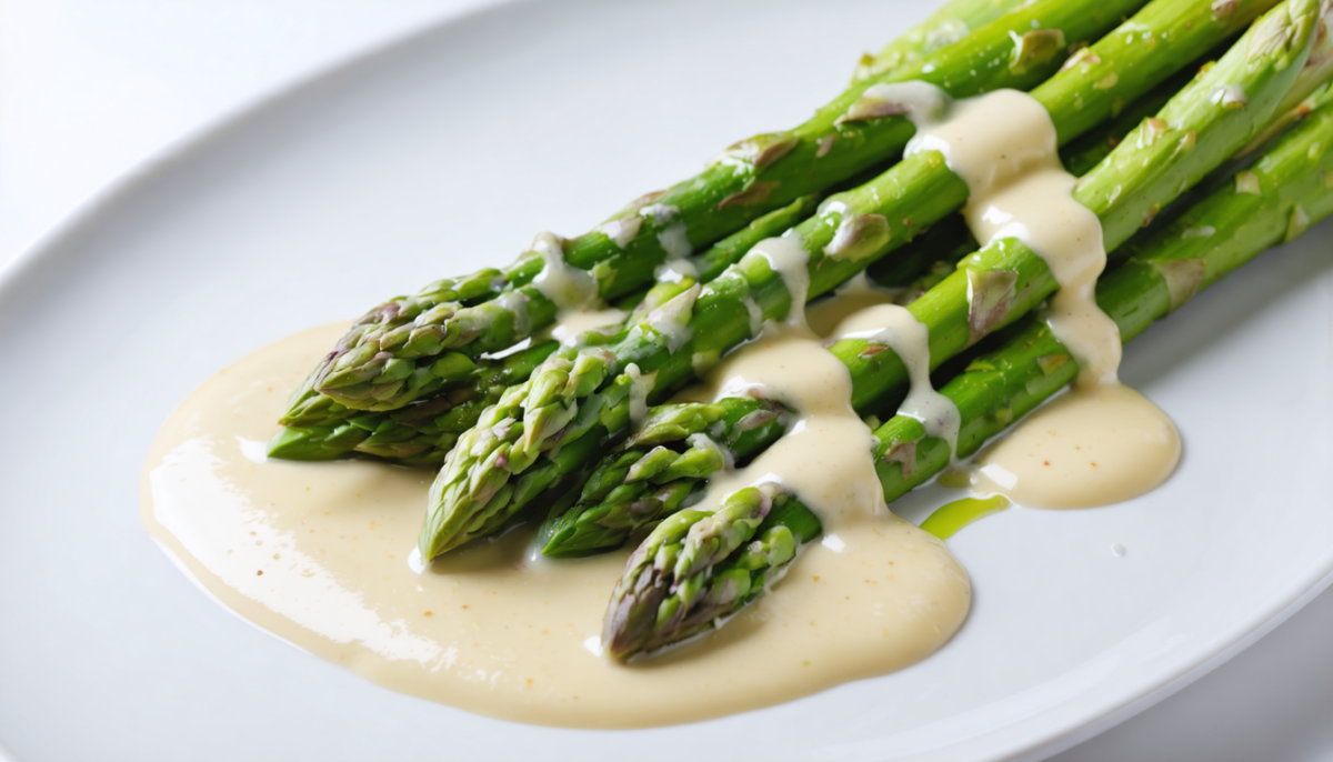 découvrez la sauce mousseline, l'accompagnement idéal pour sublimer la saveur délicate de vos asperges et apporter une touche gourmande à vos plats.