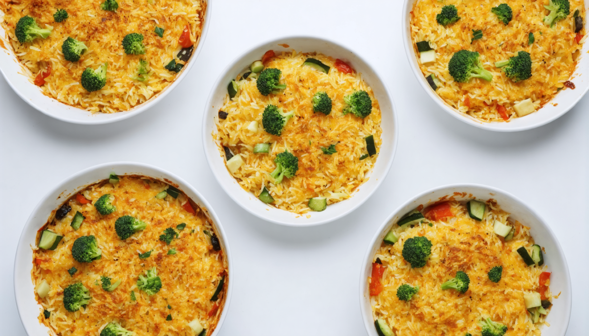découvrez notre recette savoureuse et diététique de gratin de riz de konjac au jambon, un délice léger parfait pour un repas gourmand et sain.