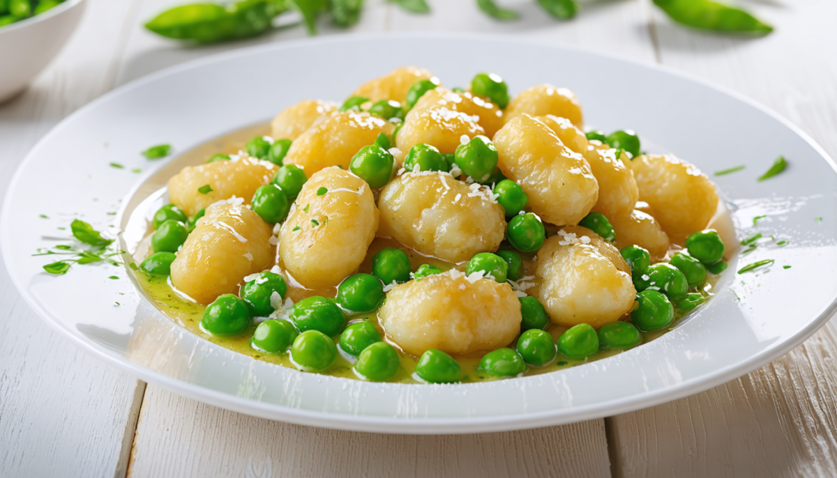 découvrez une recette simple et délicieuse de gnocchis légers aux petits pois, parfaite pour un repas savoureux et équilibré.