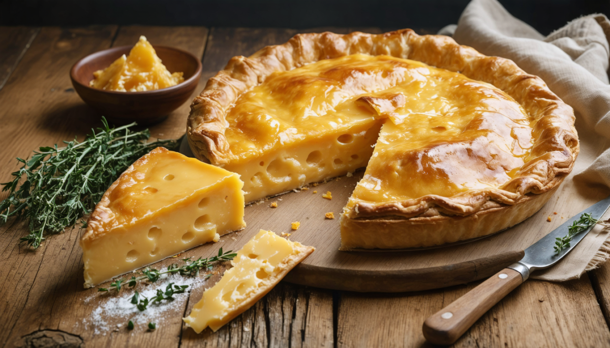 découvrez notre recette authentique de la tourte au maroilles, un plat traditionnel français riche en saveurs, parfait pour savourer la gastronomie du nord de la france.