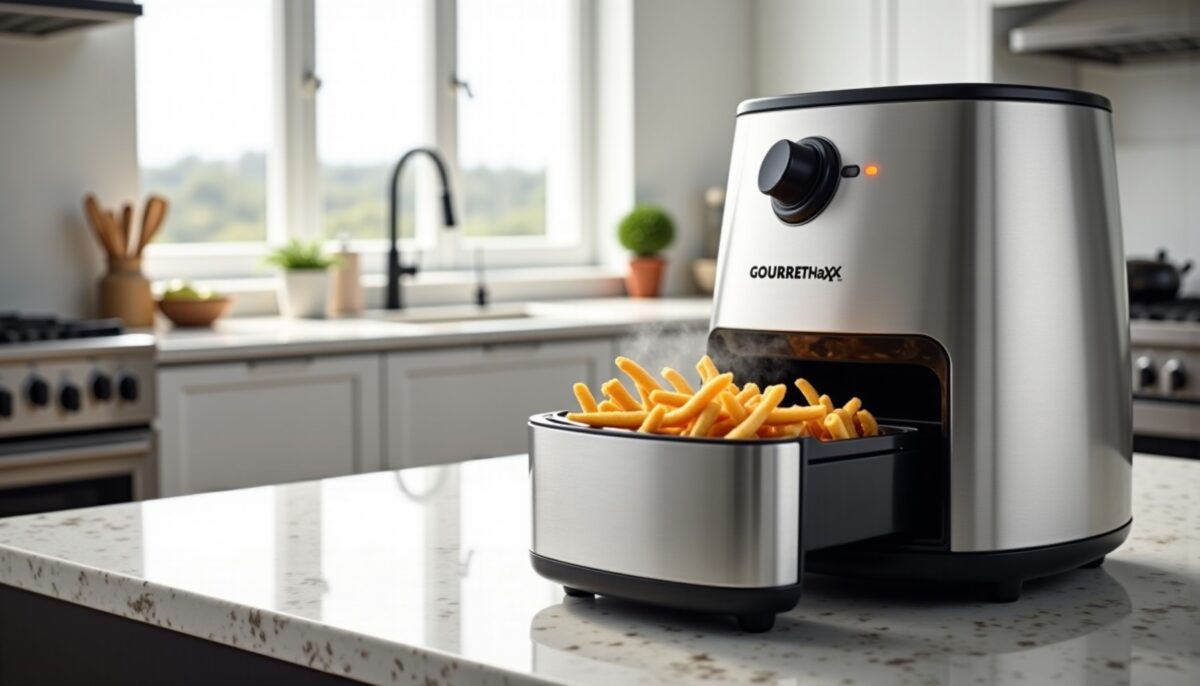Découvrez la GOURMETmaxx FryUp XL : l'innovation double chambre pour des frites légères et croustillantes