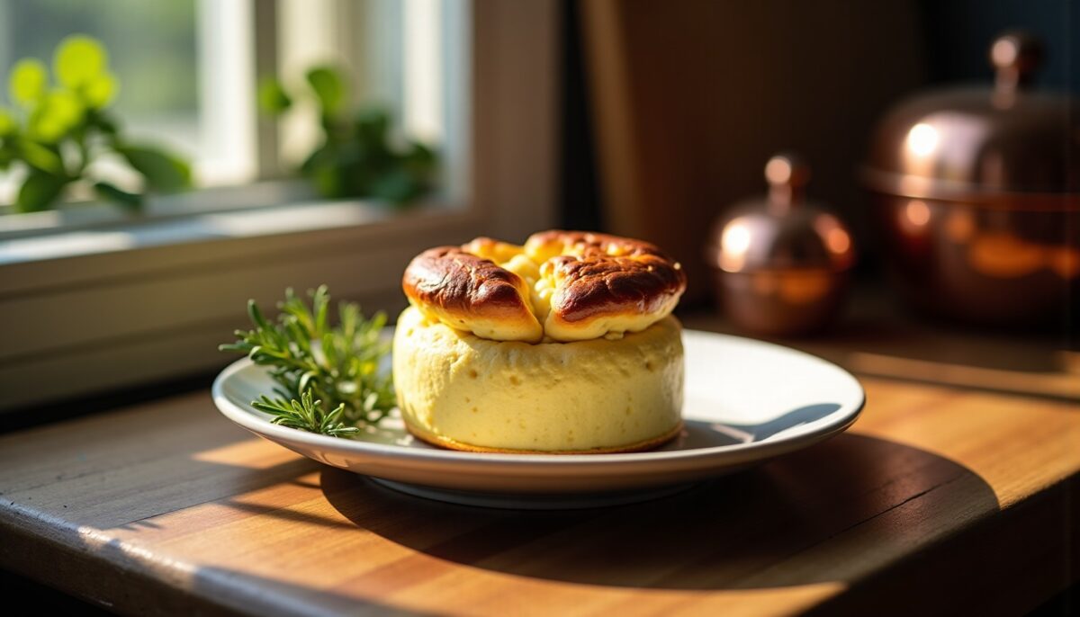 Délicieux soufflé au fromage bleu et topinambour : une recette gourmande à savourer
