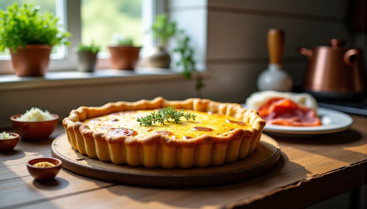 Délicieuse Quiche au Fromage à Raclette : Une Recette Savoureuse et Conviviale