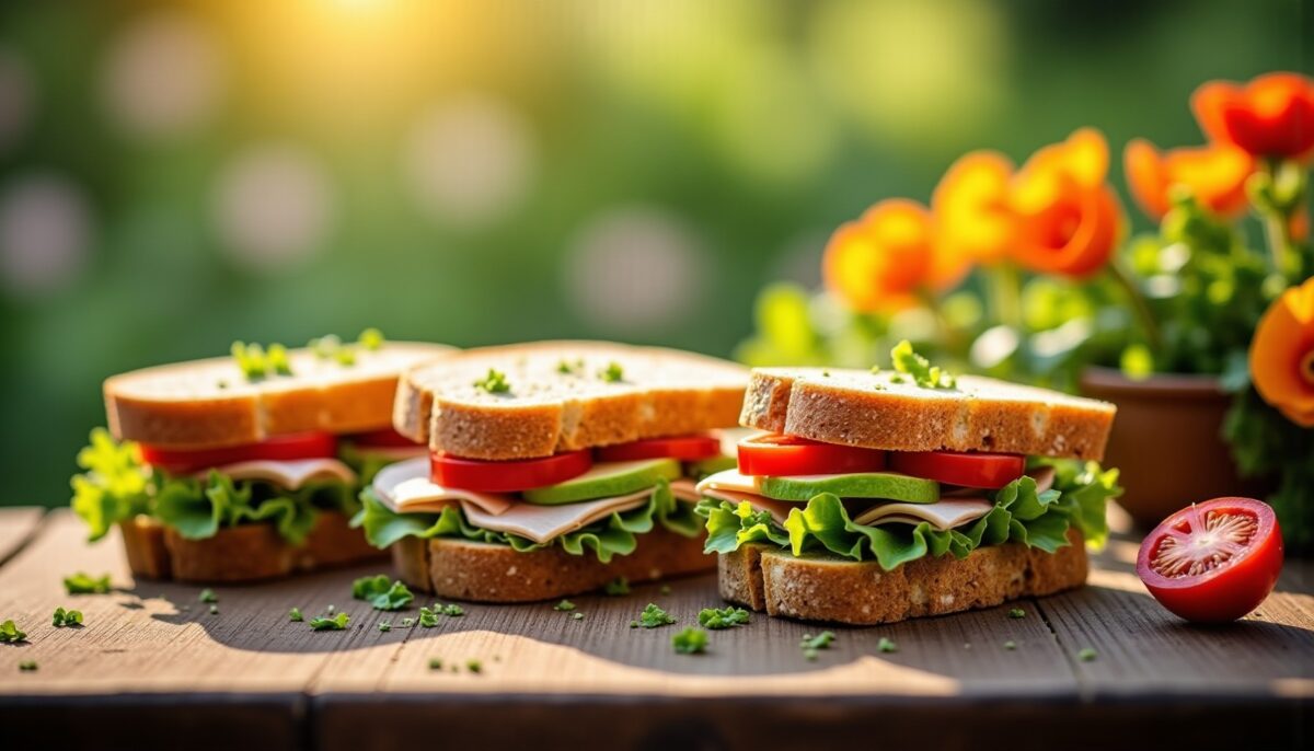 Sandwichs légers pour buffet froid : recettes savoureuses et idées fraîches