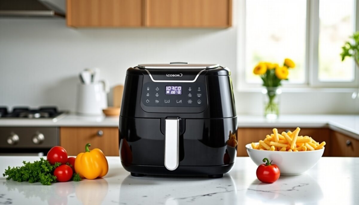 Découvrez la friteuse Cosori Air Fryer 6,2L : une cuisson rapide et économique au rendez-vous