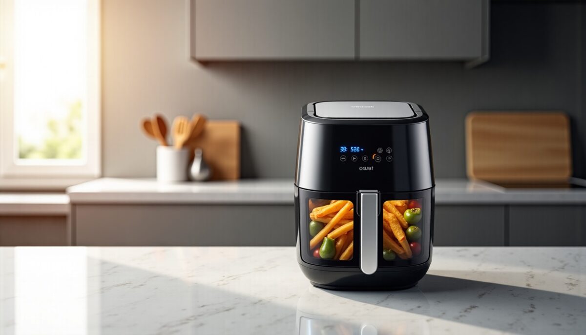 Découverte de la friteuse sans huile OQCSUAT 10L à double compartiment : efficacité et polyvalence au rendez-vous