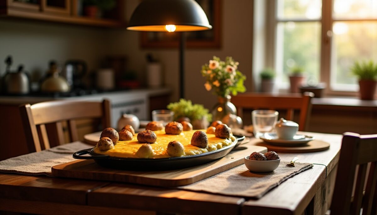 Découvrez la raclette revisitée aux champignons : une recette savoureuse et originale