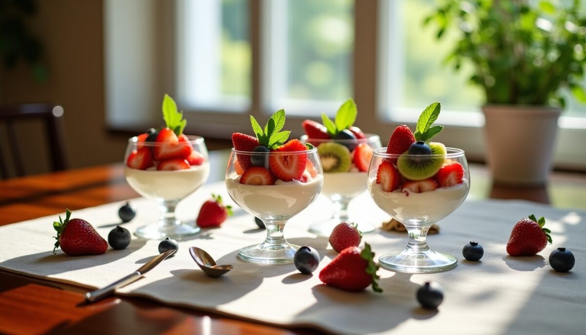 Délice express : verrines fruitées au mascarpone, simples et gourmandes