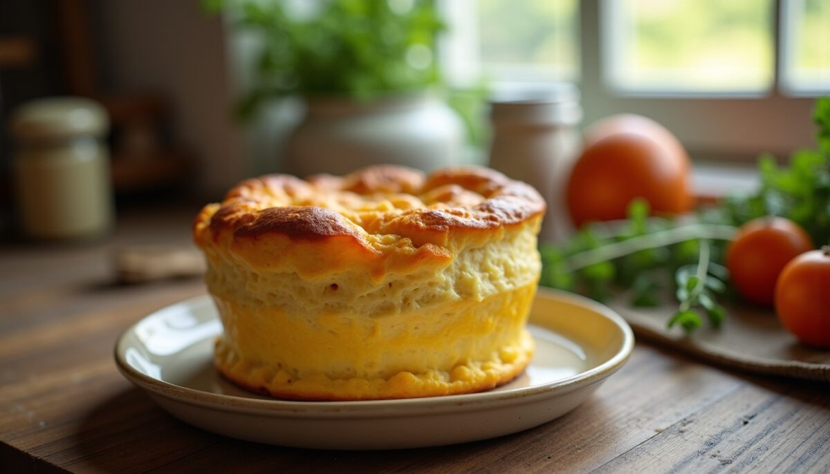 Délice léger : recette gourmande de soufflé au fromage et courge