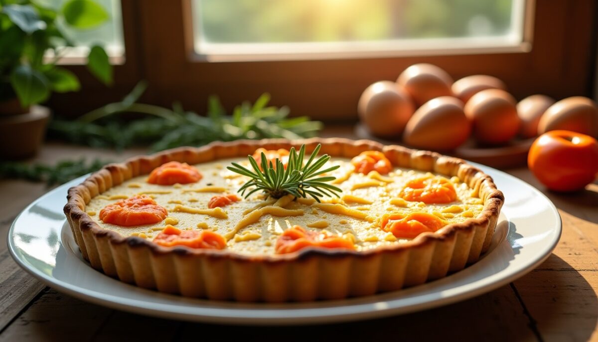 Délicieuse quiche au potimarron et fromage frais : une recette savoureuse et réconfortante