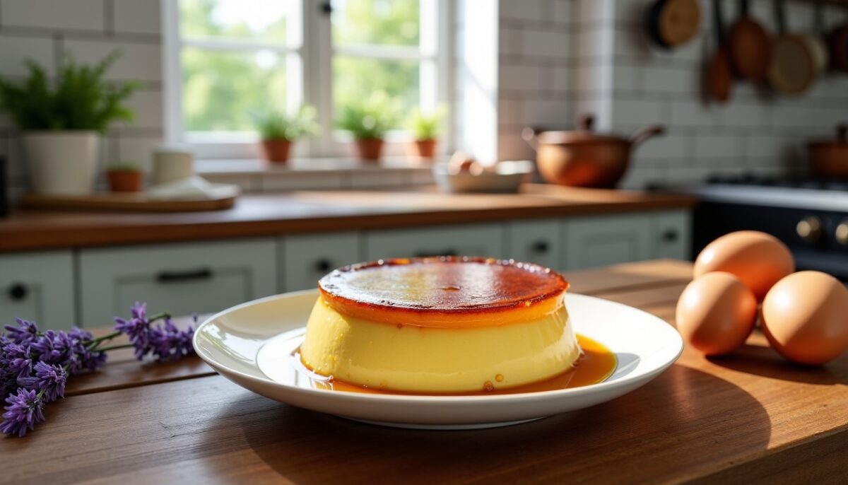 Flan aux œufs à l'ancienne : la recette simple et traditionnelle cuite au four