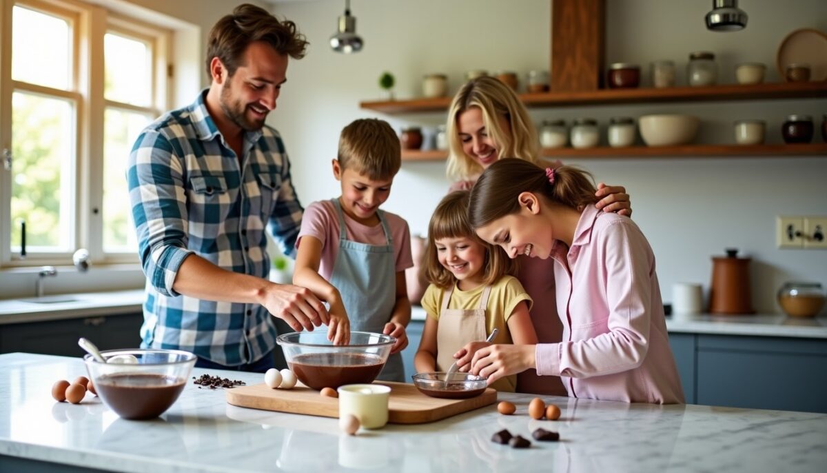 Délicieuse Mousse au Chocolat Légère : Une Recette Ludique à Réaliser en Famille