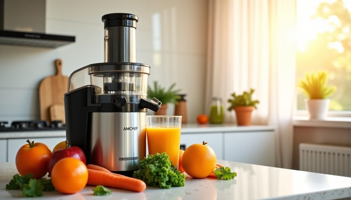 Test complet de l'extracteur de jus AMZCHEF : une efficacité à froid qui étonne
