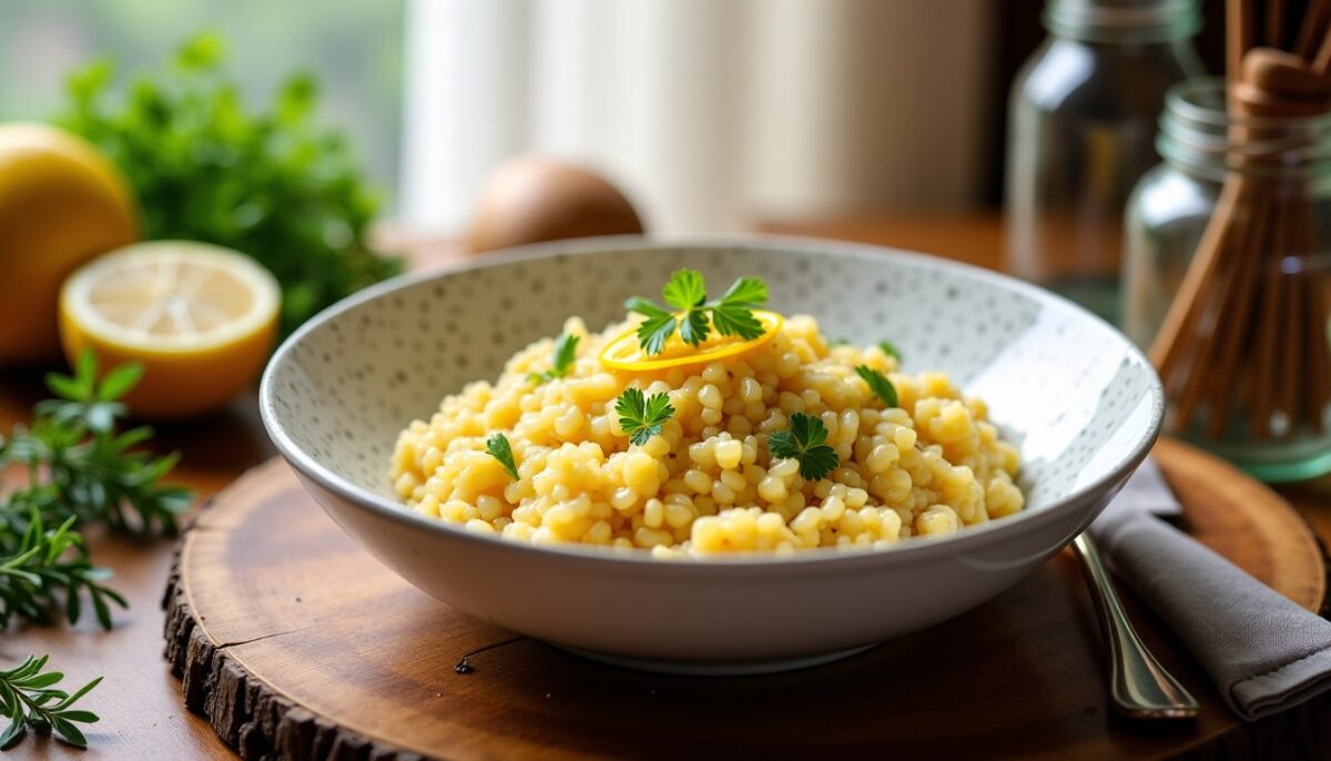 Risotto Crémeux au Fromage Frais : Une Recette Gourmande et Onctueuse
