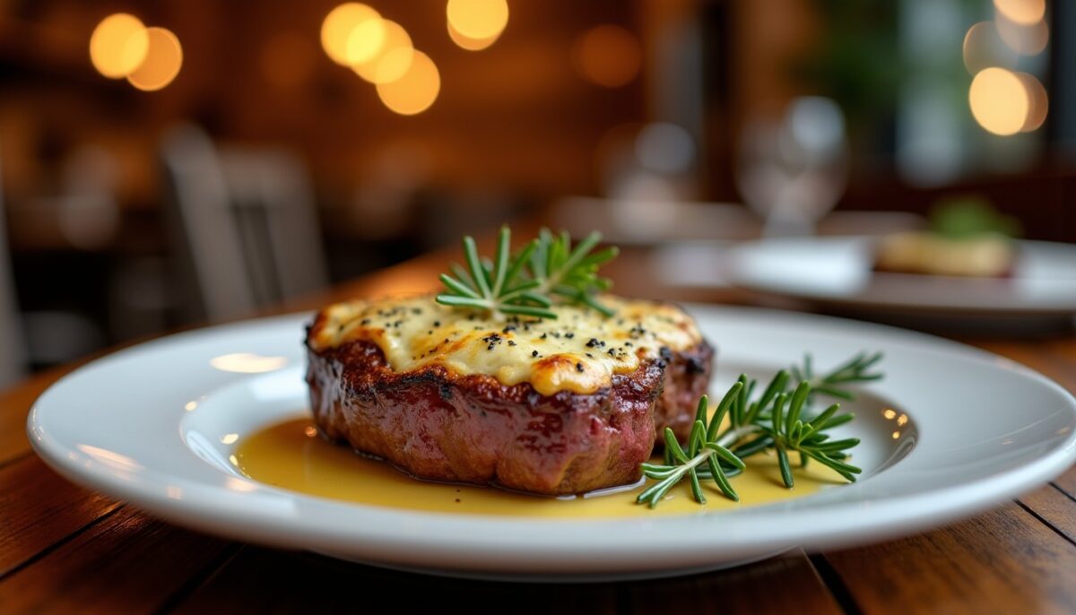 Filet Mignon Gratiné au Bleu : une recette gourmande et pleine de saveurs