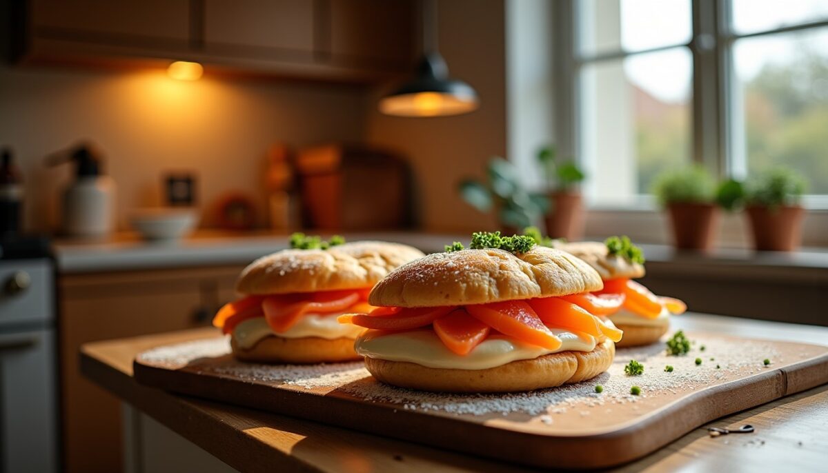 Délice Paris-Brest revisité au saumon fumé et fromage frais : la recette gourmande à ne pas manquer