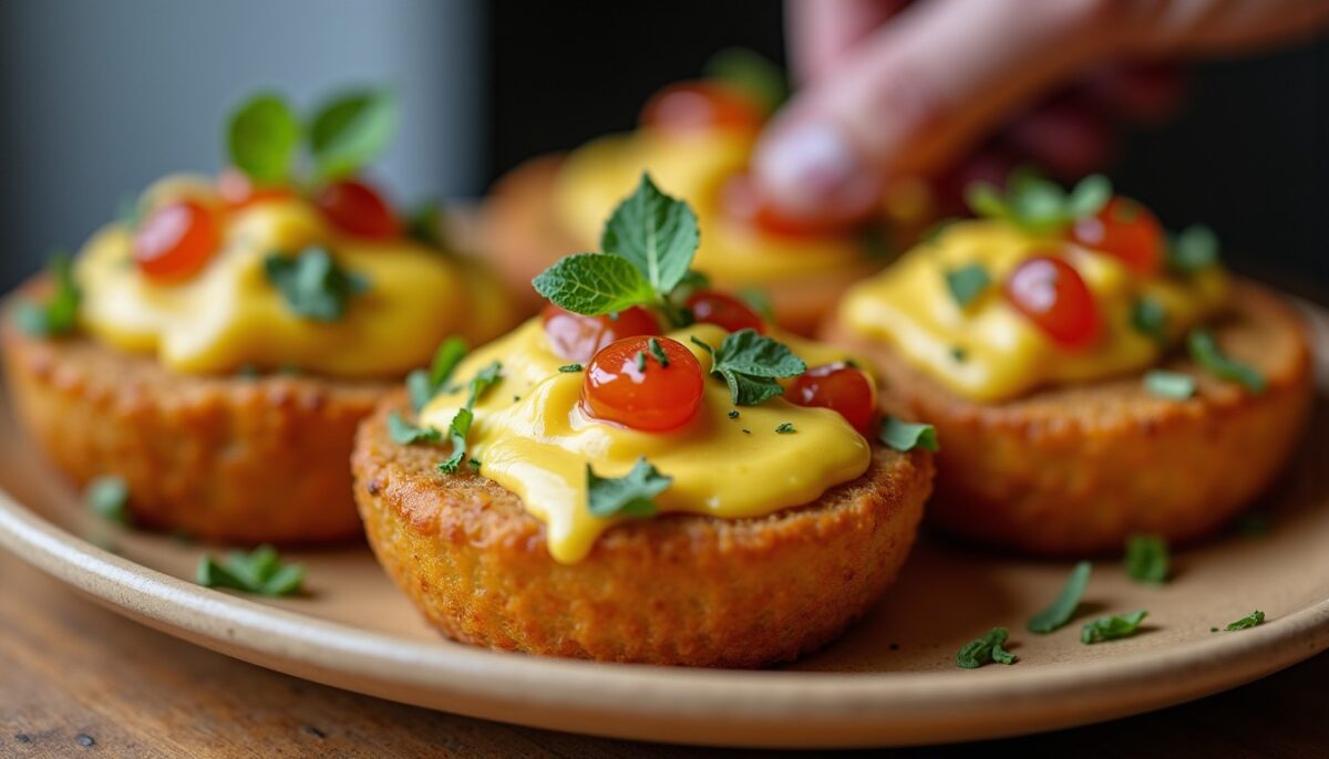 Délices croquants : frites de légumes rôties au four nappées de fromage fondant