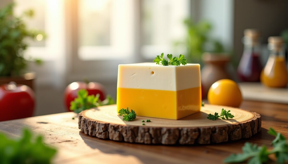 Délices en cubes : recette facile de fromage frais bicolore