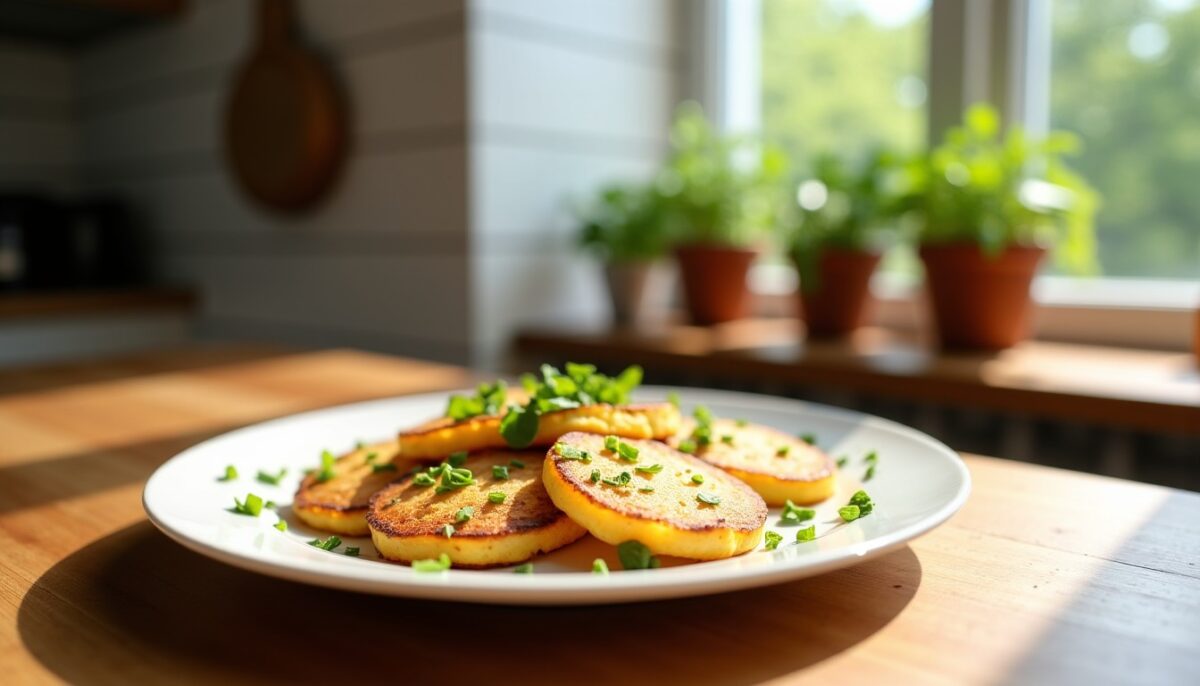 Délicieuses galettes de pommes de terre légères à la ciboulette : une recette simple et rapide