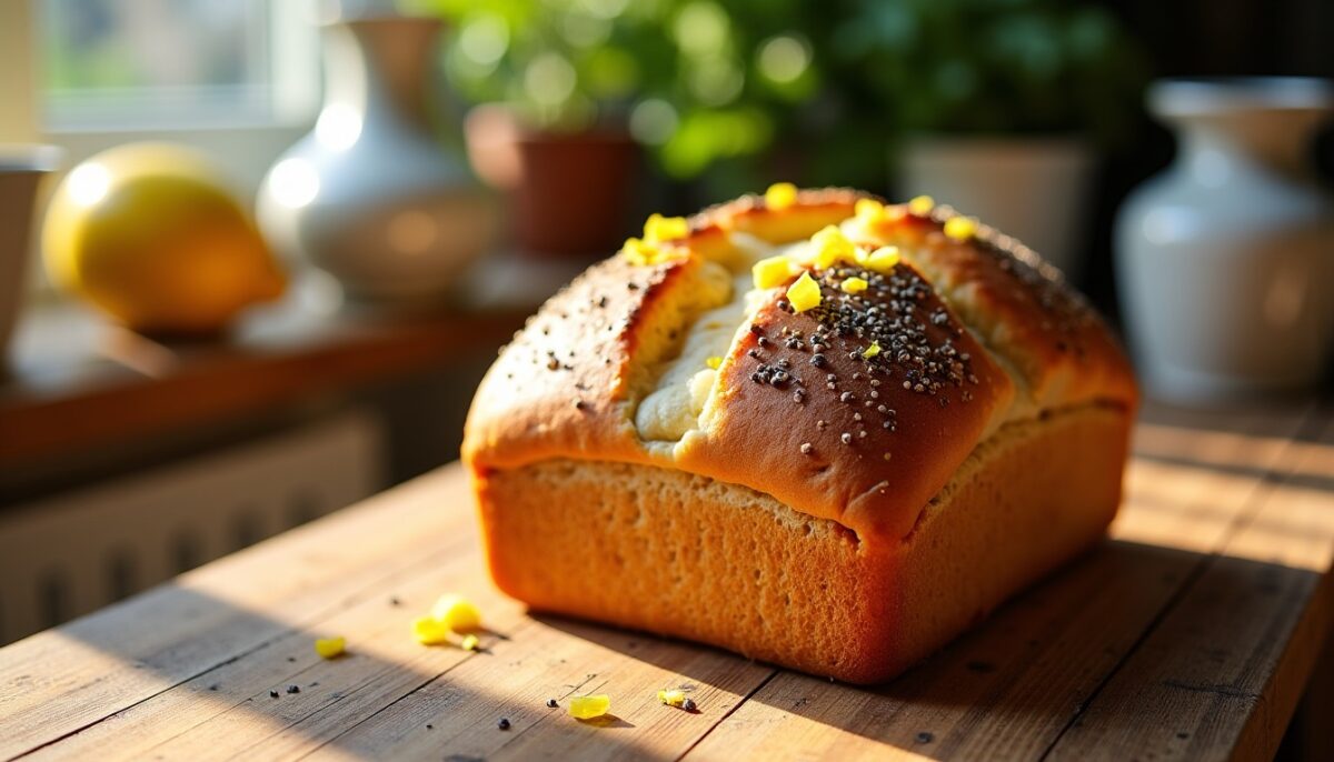 Savourez une brioche aérienne aux graines de chia et au zeste de citron : une recette aussi gourmande que bonne pour la santé