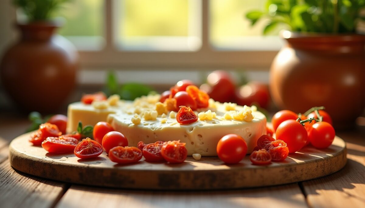 Délice crémeux : tartinade gourmande aux tomates séchées et fromage frais