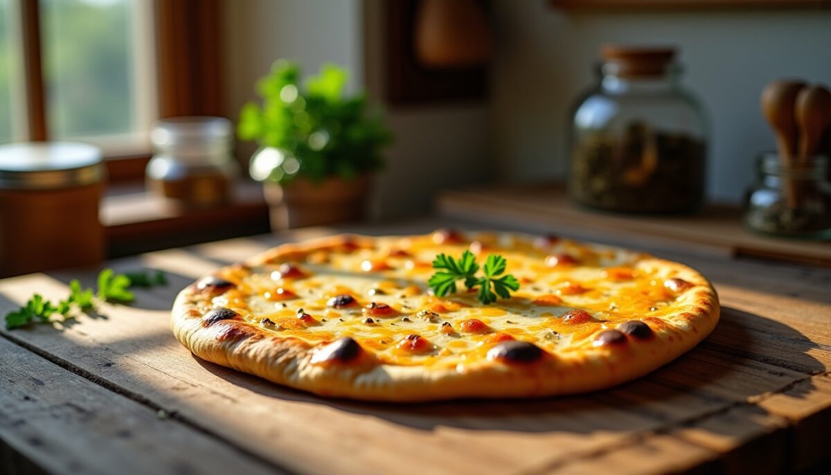 Recette express de naan au fromage au Thermomix pour un délice maison