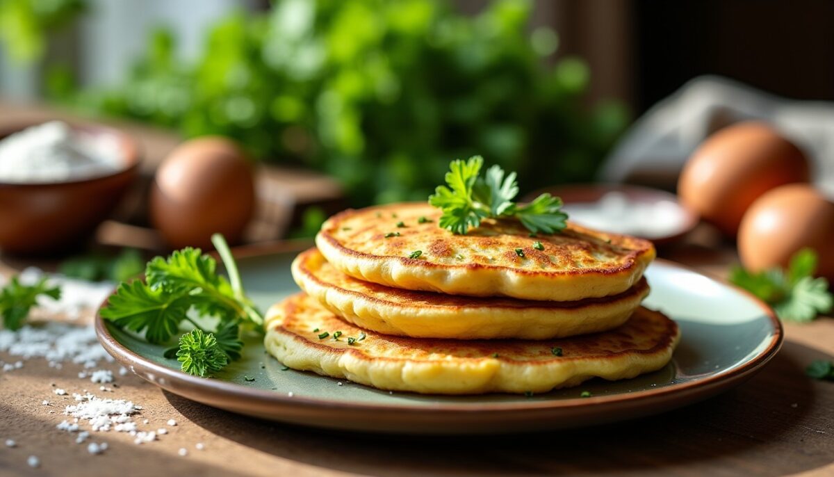 Délicieuses galettes de céleri légères pour une recette minceur savoureuse
