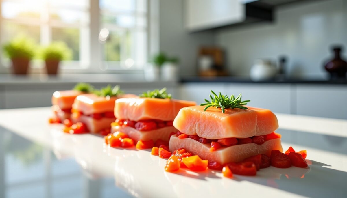 Bricks légères au saumon, poivron et ciboulette : une recette minceur facile et savoureuse