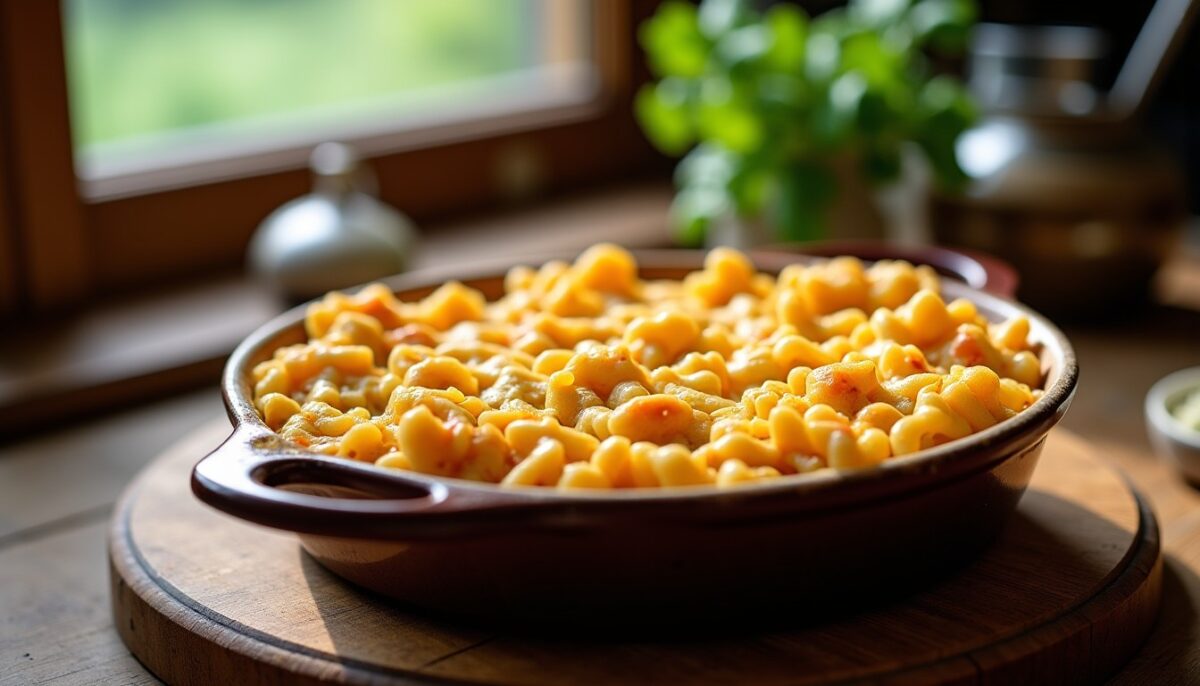 Délicieux gratin de macaroni à la crème fraîche : une recette gourmande à savourer