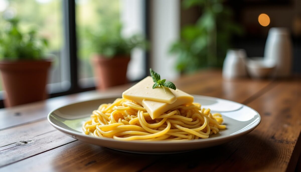 Pâtes Carbonara Revisitées : La Recette Authentique au Doux Camembert