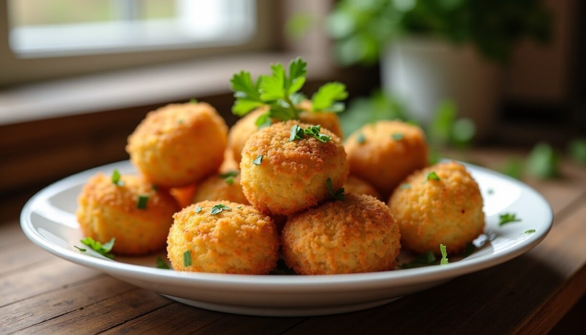 Délicieuses croquettes de pommes de terre moelleuses et aériennes : une recette simple à réaliser
