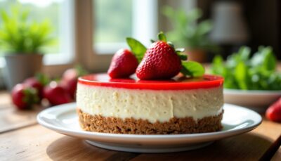 Délicieux Cheesecake Frais aux Fraises et Fromage Crémeux : La Recette Inratable