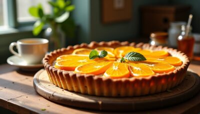 Tarte à l’Orange : une gourmandise fruitée aux saveurs éclatantes