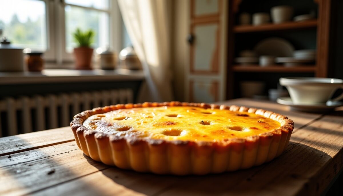 Découvrez la recette authentique de la tarte au Maroilles, un délice du Nord à savourer chez vous